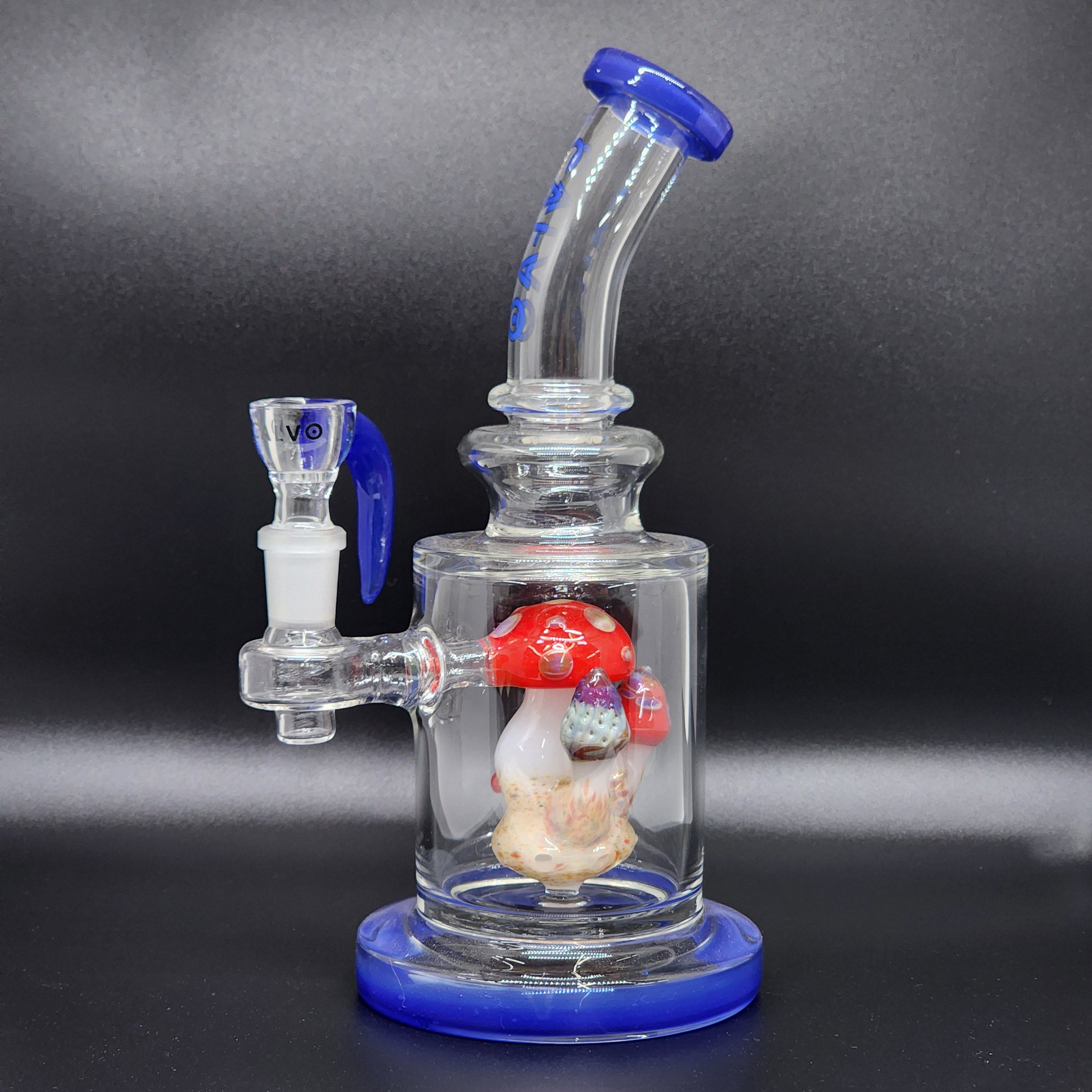 Shroom Mushroom Dab Rig Water Pipe - Quantum Scientific Glass