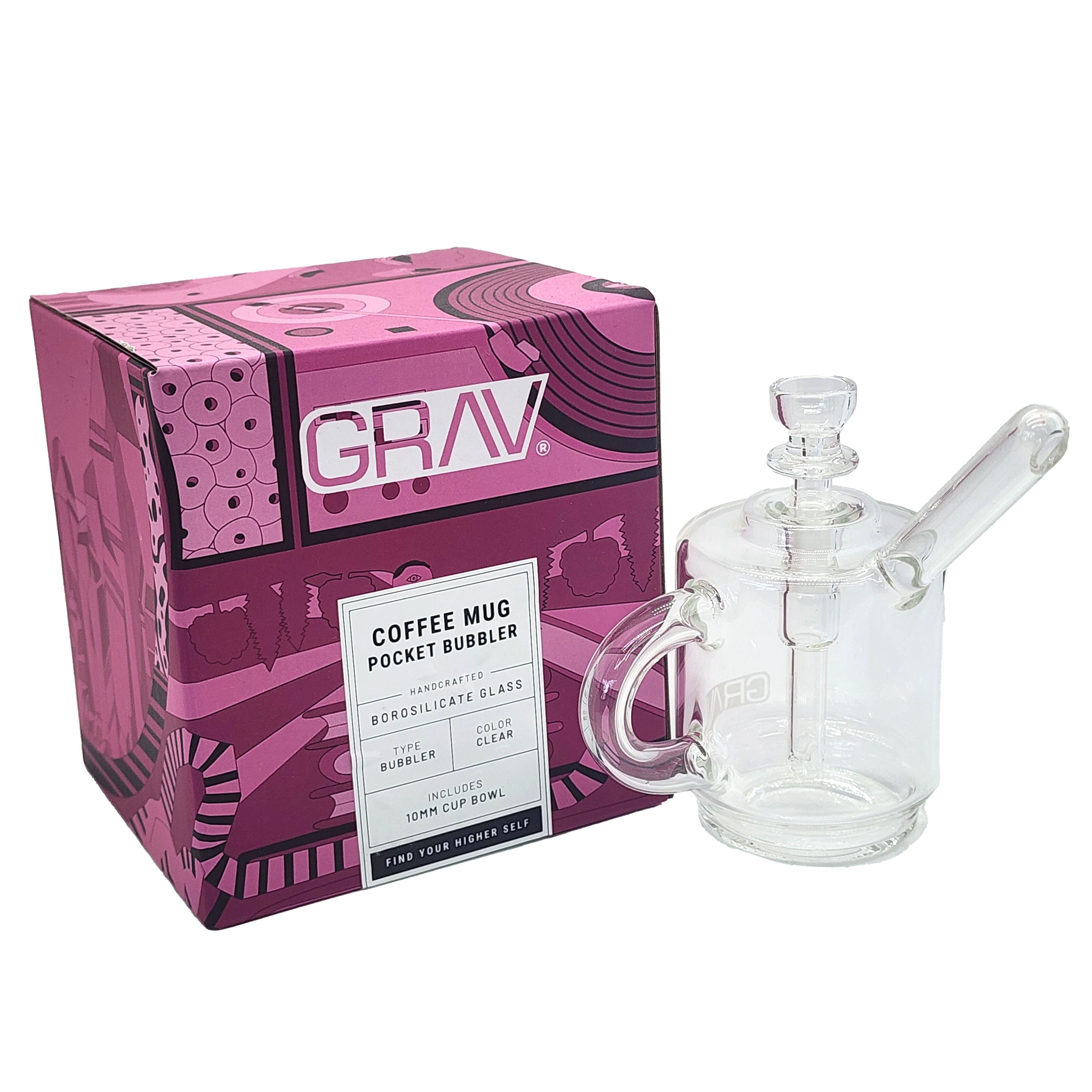 GRAV Coffee Mug Pocket Mini Bubbler