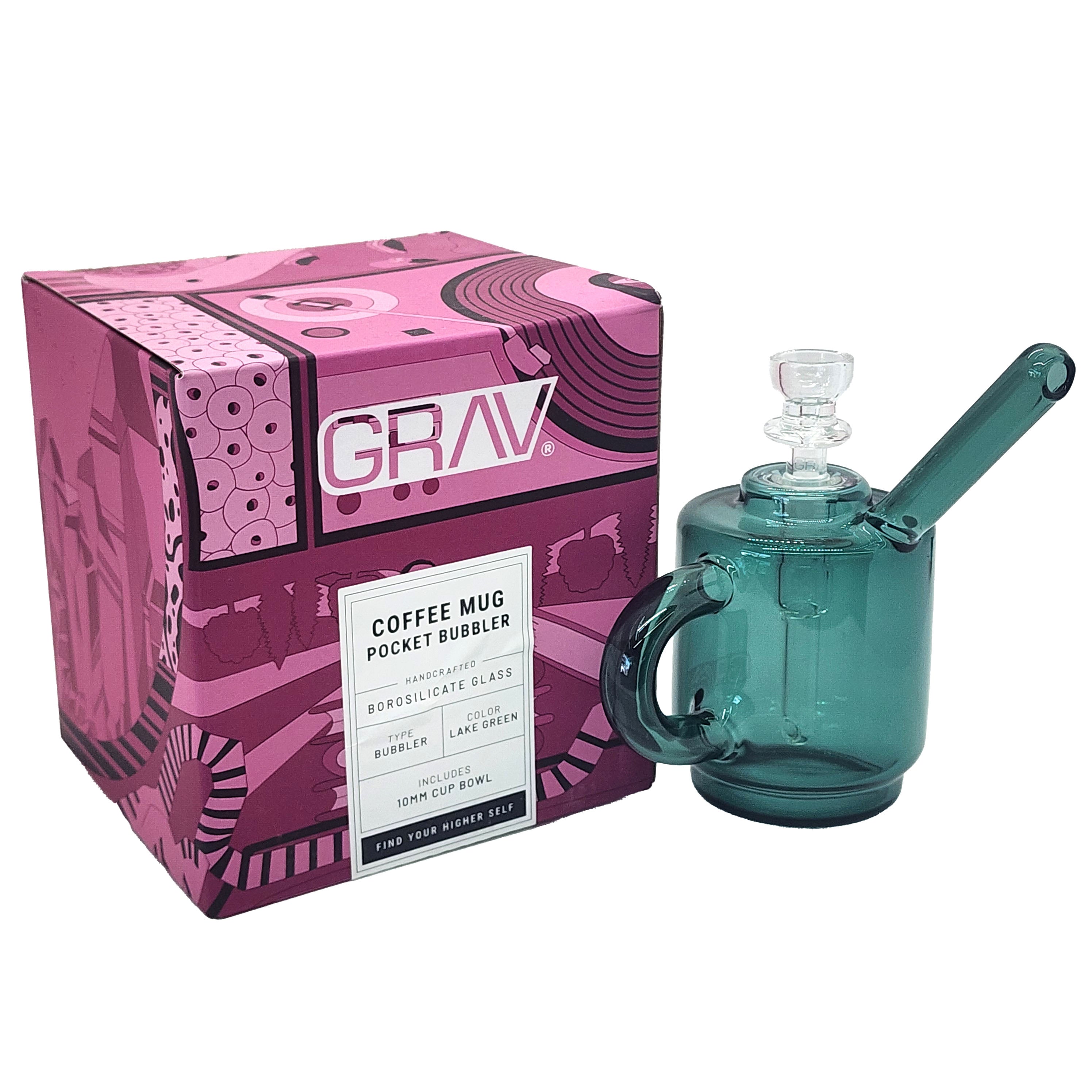 GRAV Coffee Mug Pocket Mini Bubbler