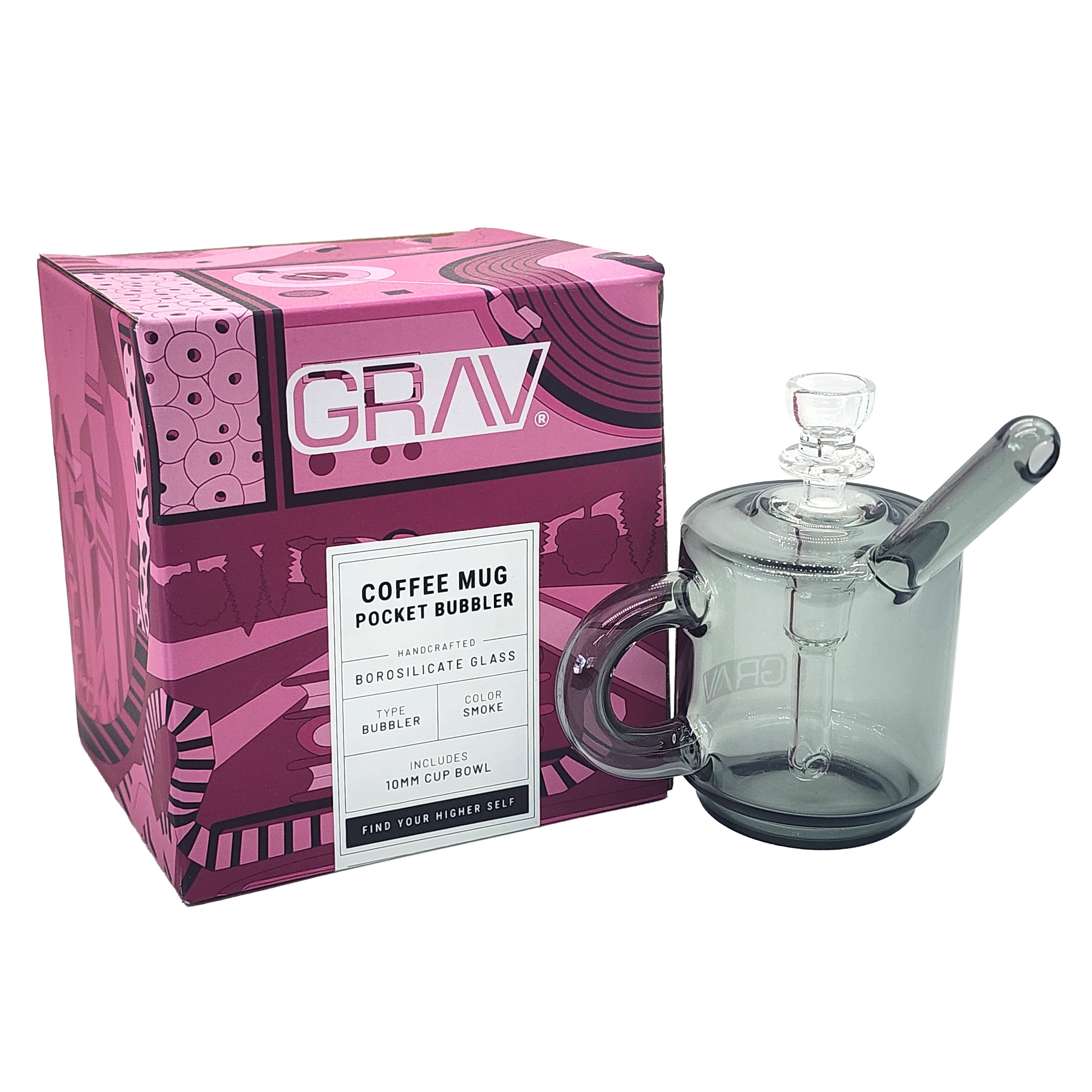 GRAV Coffee Mug Pocket Mini Bubbler