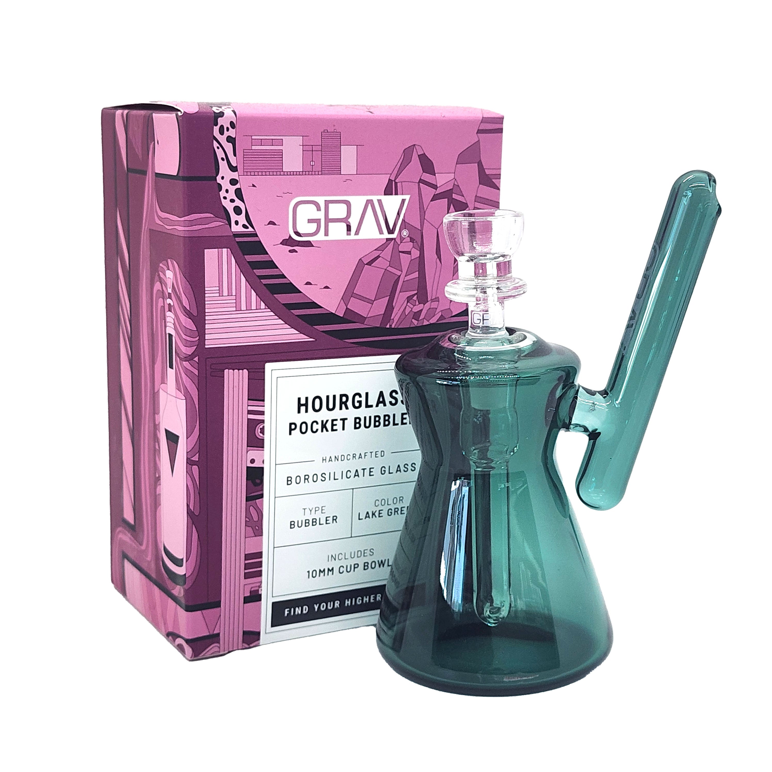 GRAV Hourglass Pocket Bubbler