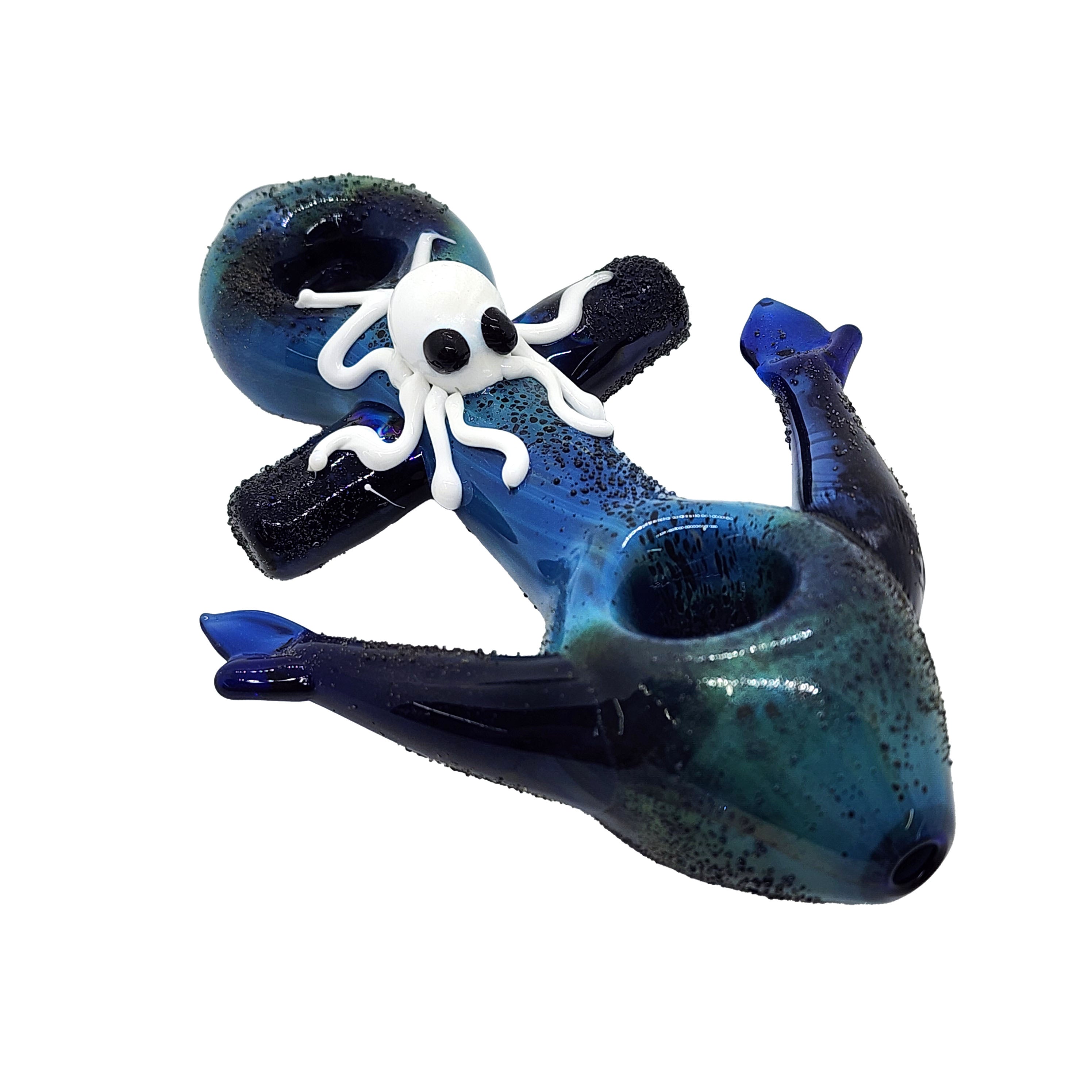 Octopus On Anchor Hand Pipe