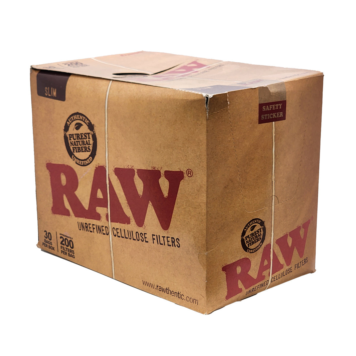 RAW Slim Unrefined Cellulose Filters