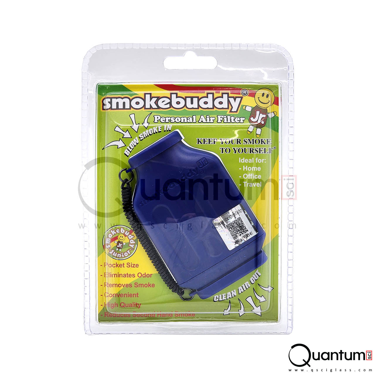 Smoke Buddy Jr Personal Air Filter - Quantum Scientific Glass