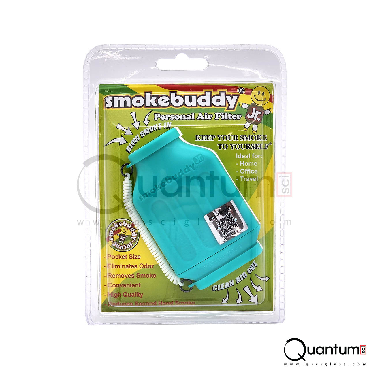 Smoke Buddy Jr Personal Air Filter - Quantum Scientific Glass