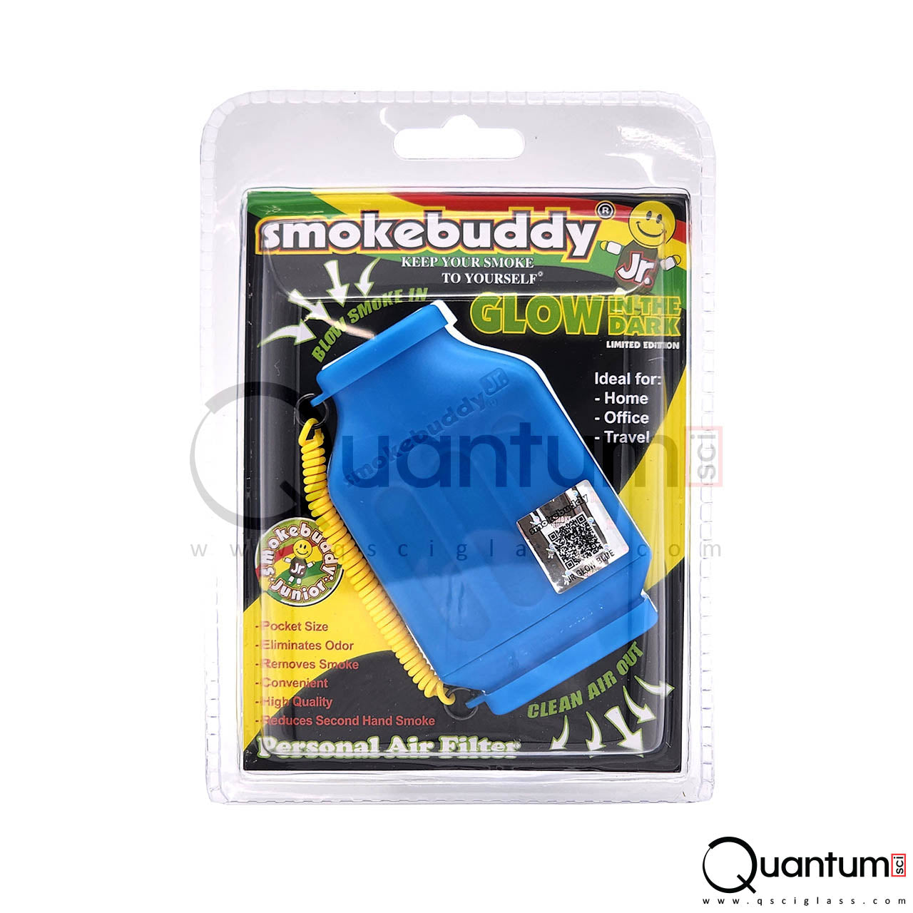 Smoke Buddy Jr Personal Air Filter - Quantum Scientific Glass