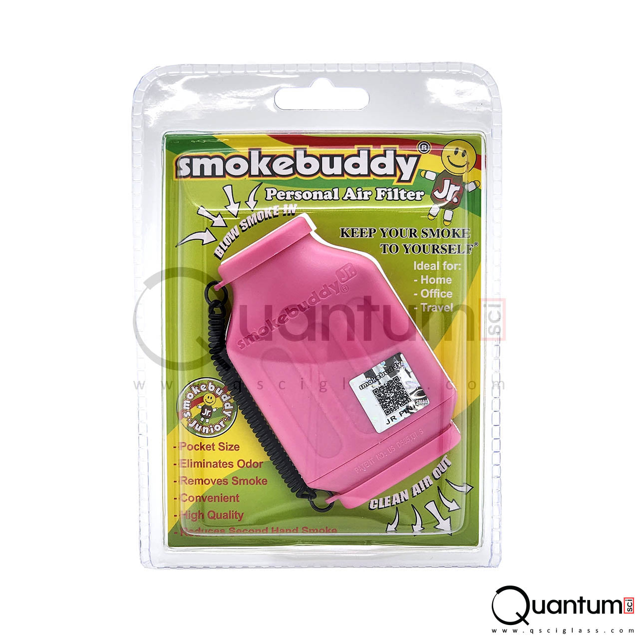 Smoke Buddy Jr Personal Air Filter - Quantum Scientific Glass