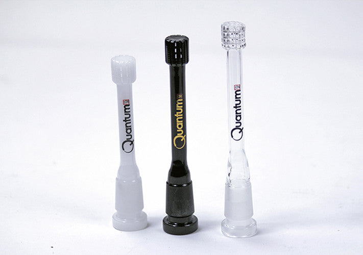 Quantum Sci Glass Downstem - Clear - Quantum Scientific Glass