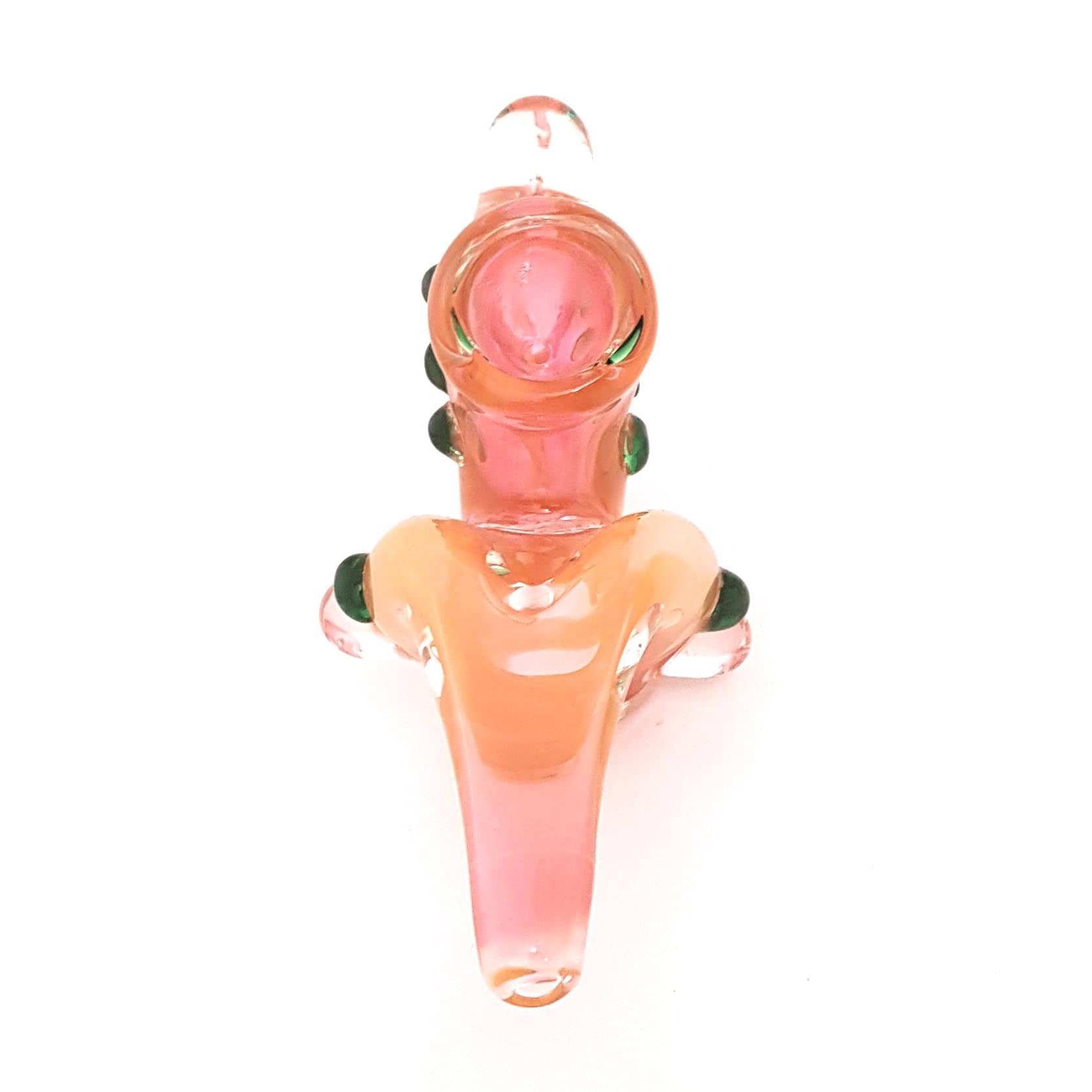 Handmade Glass Character Handpipe - 503 - Quantum Scientific Glass