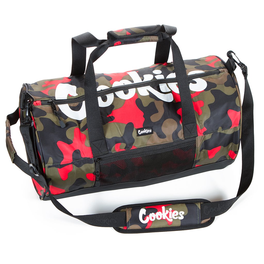 Cookies Large Smell Proof Summit Ripstop Duffle Bag - Quantum Scientific Glass
