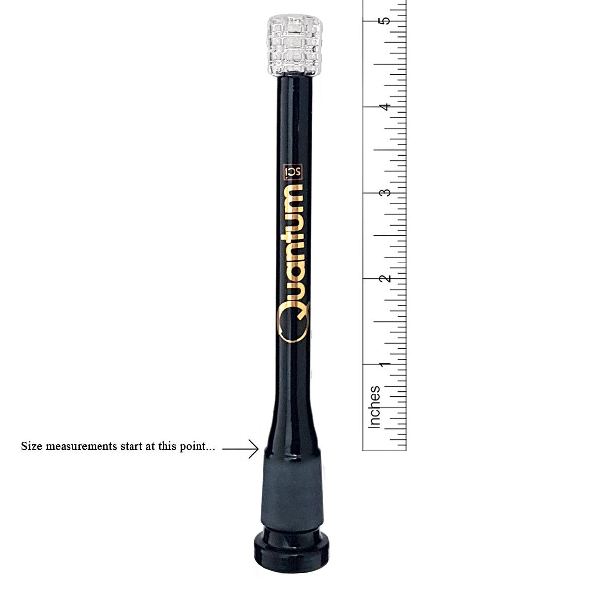Quantum Sci Glass Downstem with Matrix Diffuser - 5 inches 14mm - Quantum Scientific Glass