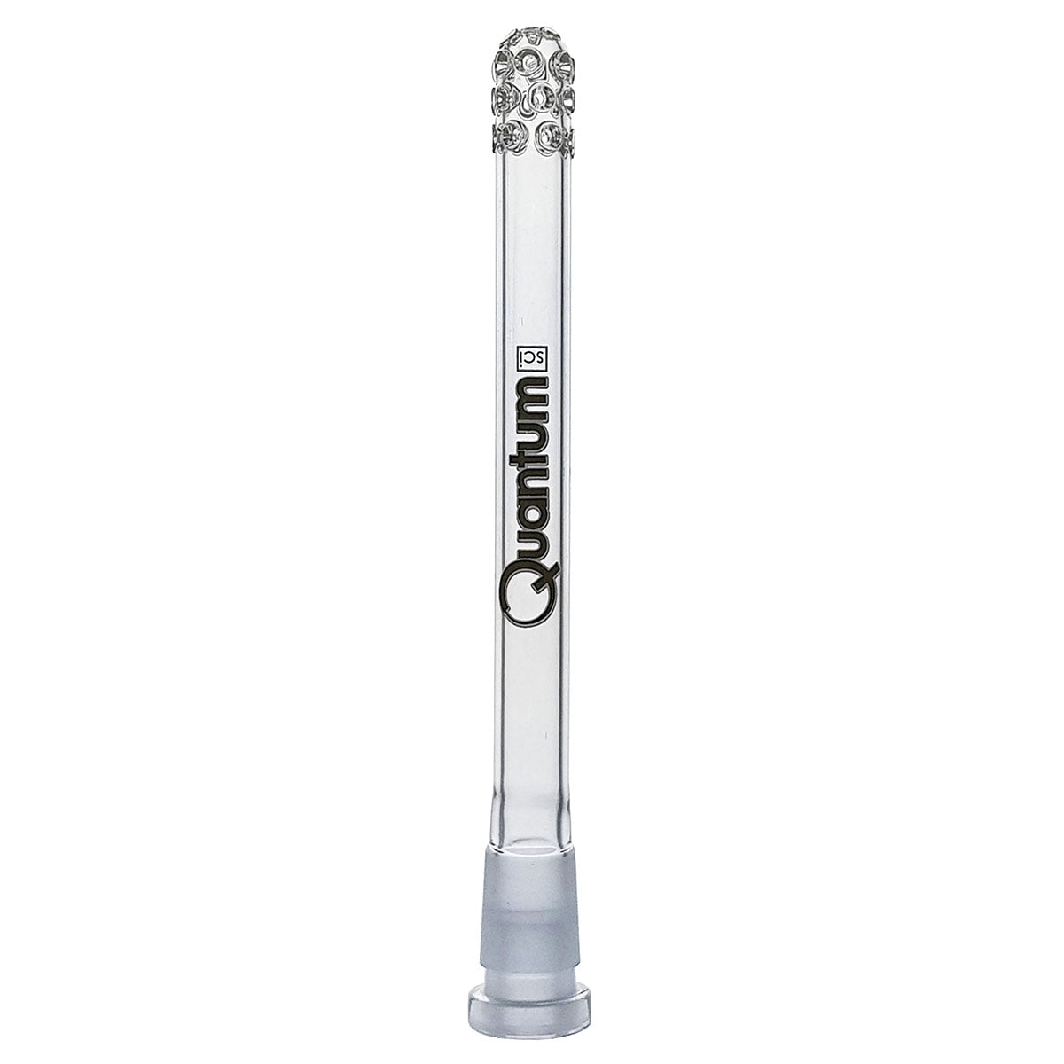Quantum Sci 6 inch Glass Downstem - 14mm - Clear - Quantum Scientific Glass
