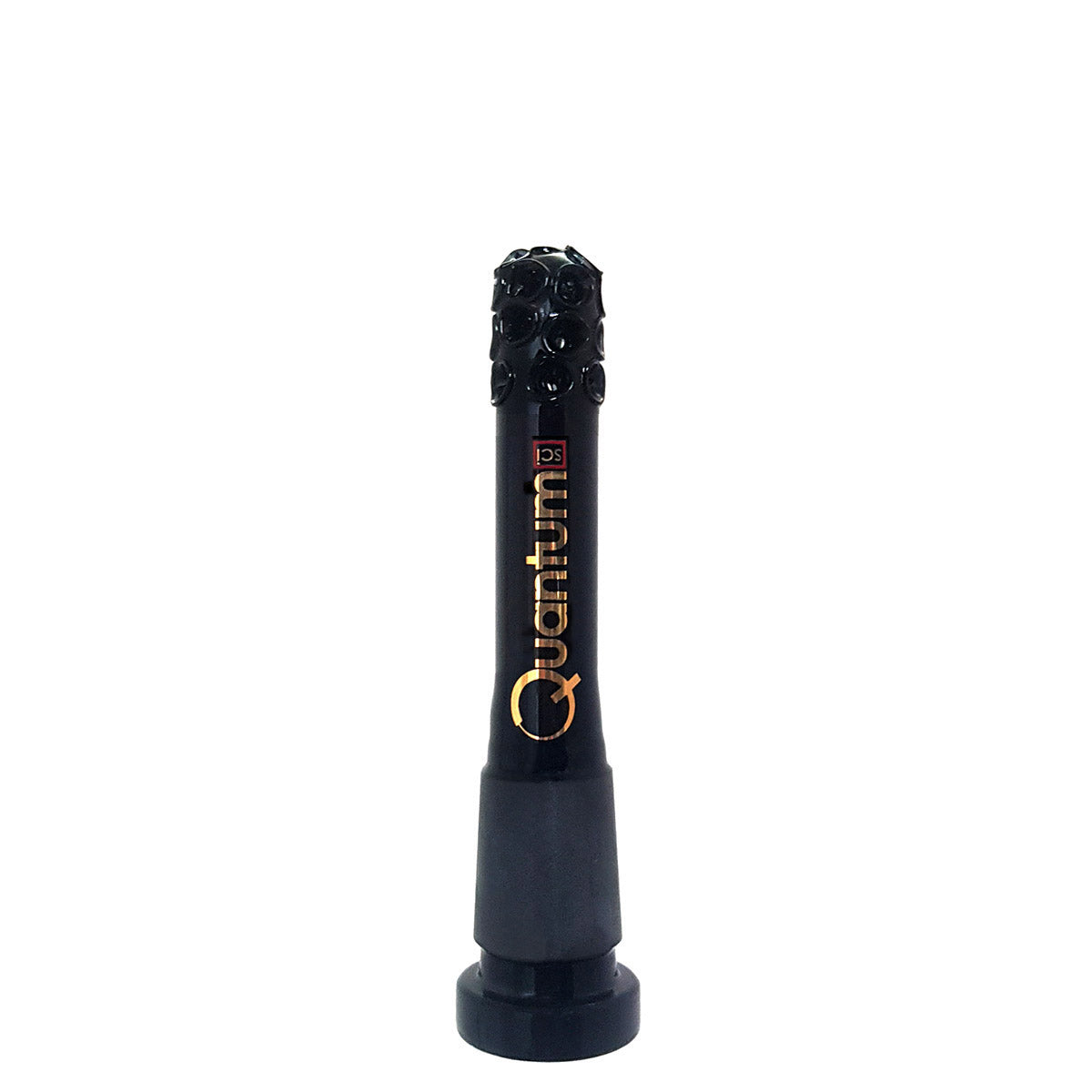 Quantum Sci Glass Downstem - Black - Quantum Scientific Glass
