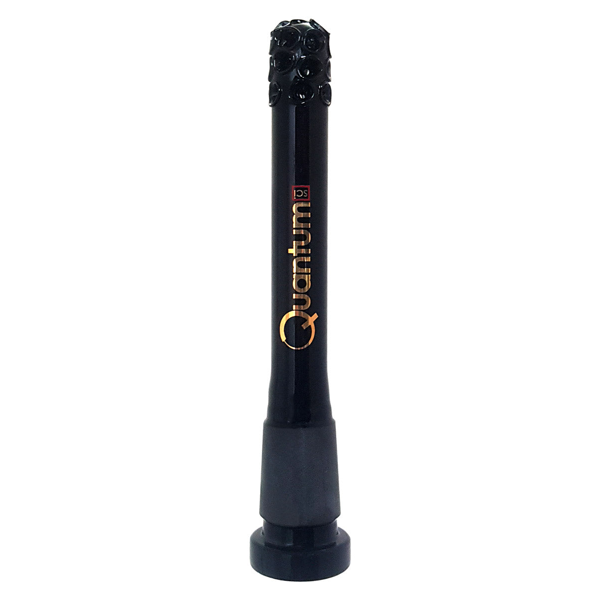 Quantum Sci Glass Downstem - Black - Quantum Scientific Glass