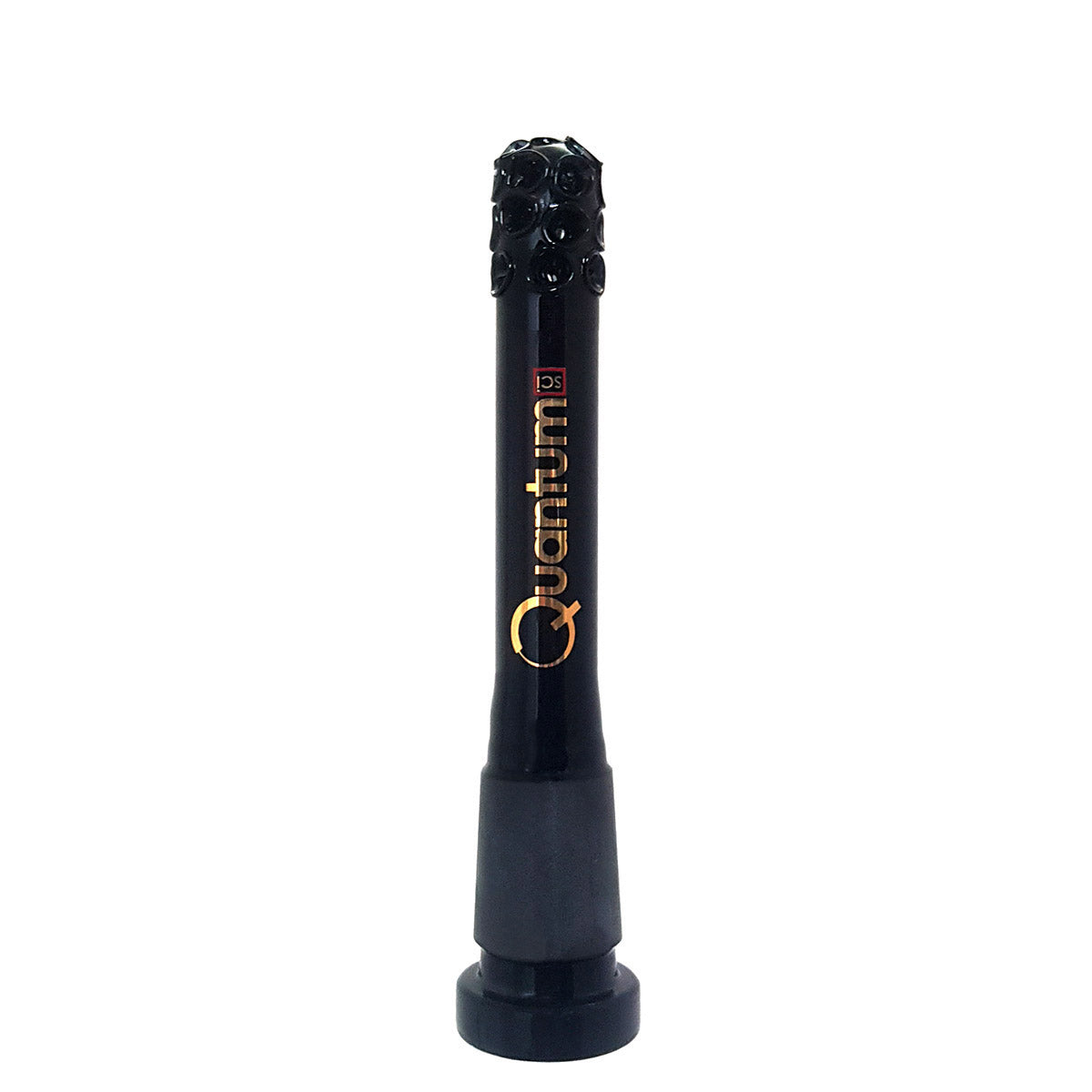 Quantum Sci Glass Downstem - Black - Quantum Scientific Glass