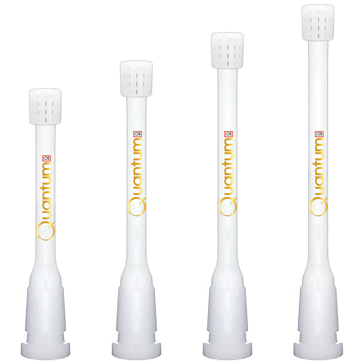 Quantum Sci Glass Downstem - White Matrix - Quantum Scientific Glass