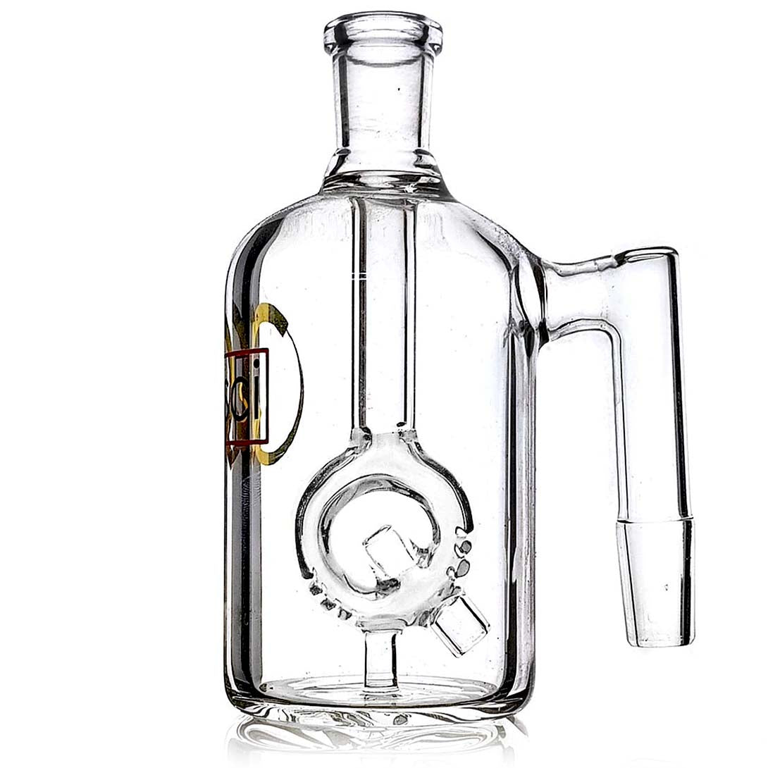 Quantum Sci Glass Ash Catcher Q Percolator 90° - Quantum Scientific Glass