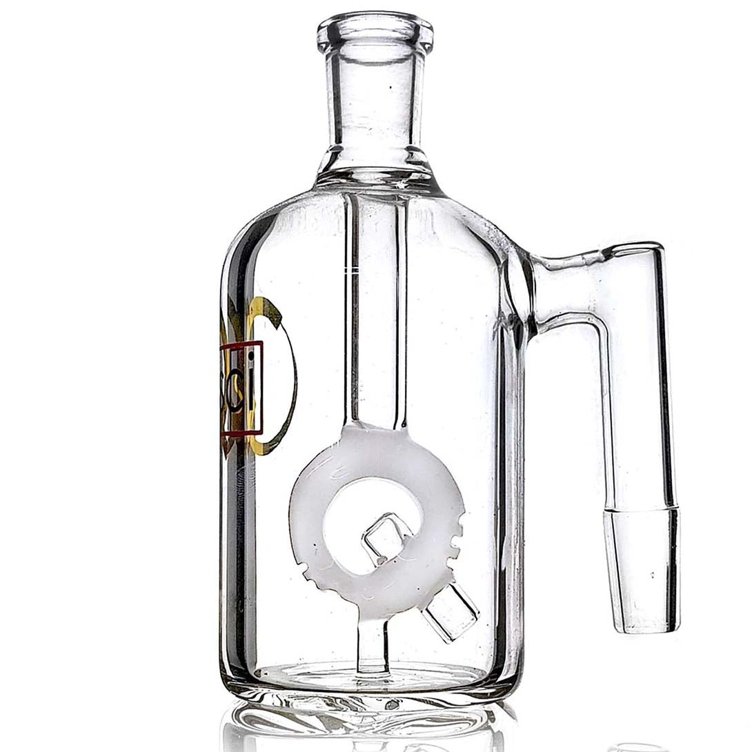 Quantum Sci Glass Ash Catcher Q Percolator 90° - Quantum Scientific Glass