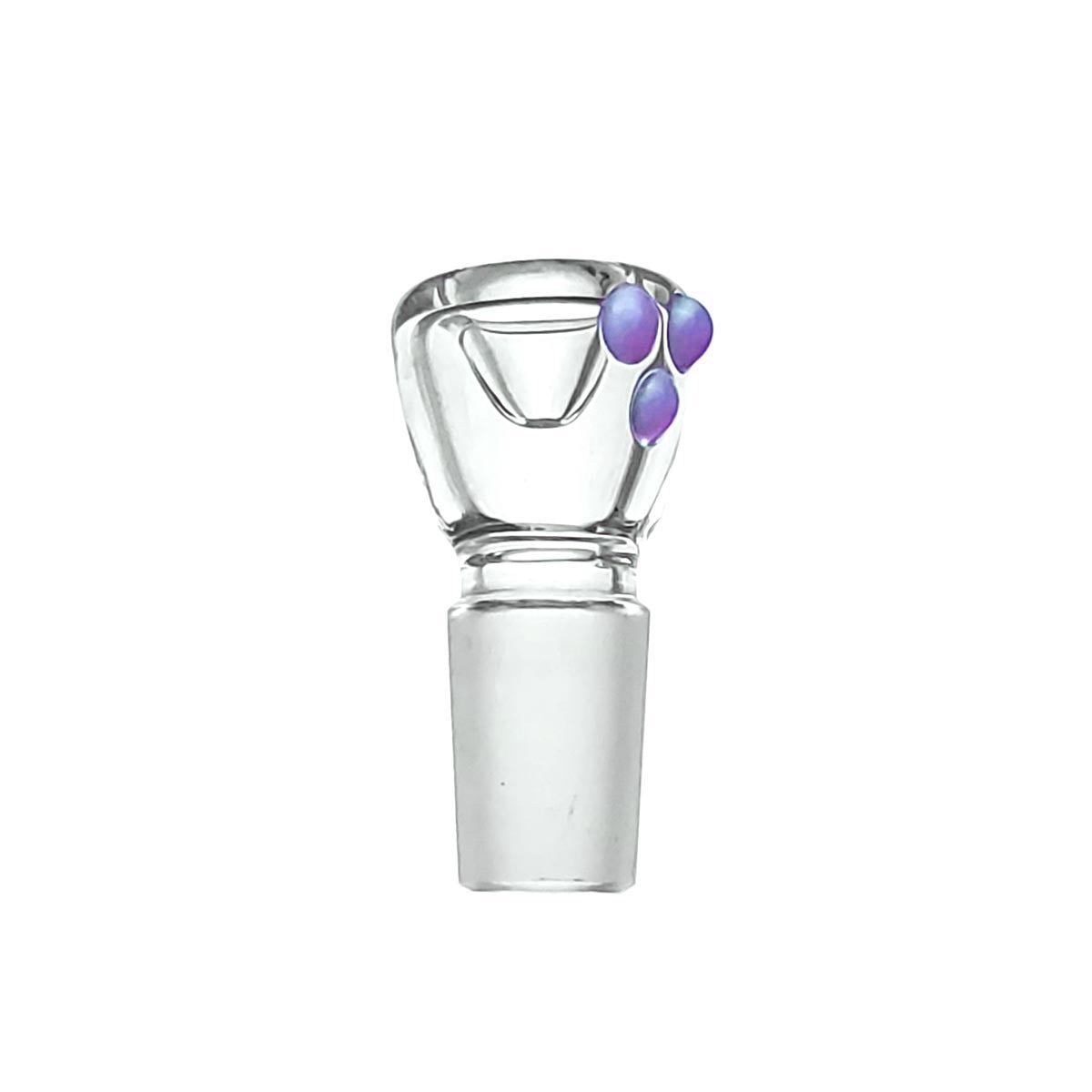 Tri Grip Glass Bowl 18mm - Quantum Scientific Glass