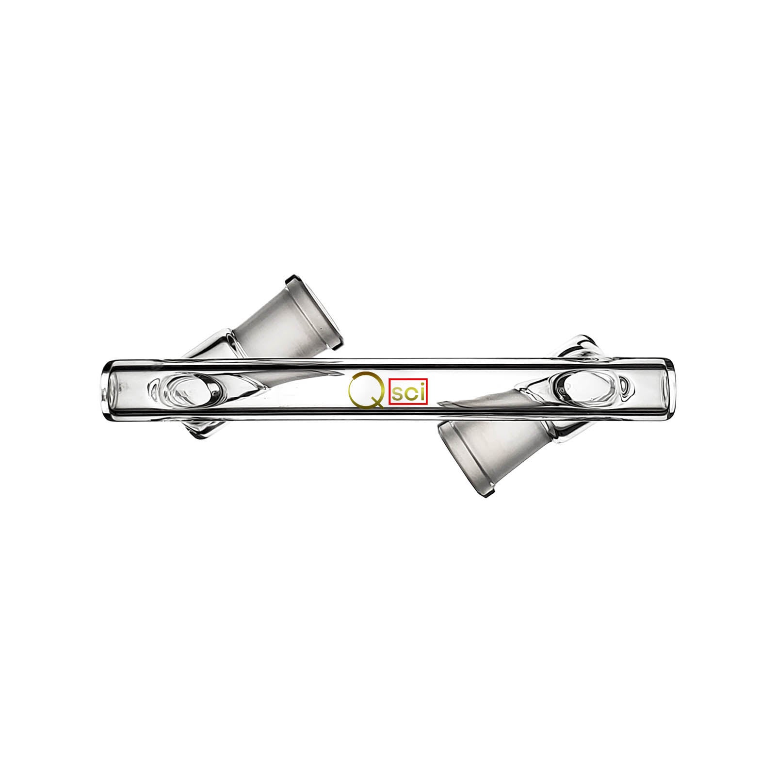 Quantum Sci Dropdown Glass Bong Adapter - Quantum Scientific Glass