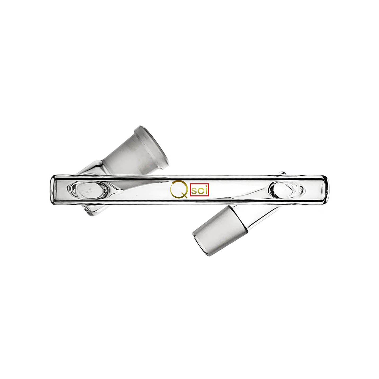 Quantum Sci Dropdown Glass Bong Adapter - Quantum Scientific Glass