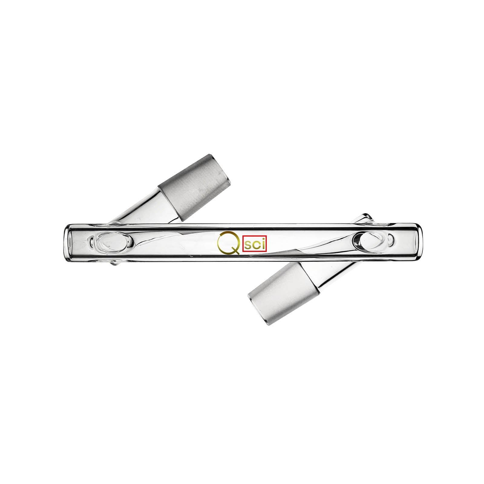 Quantum Sci Dropdown Glass Bong Adapter - Quantum Scientific Glass
