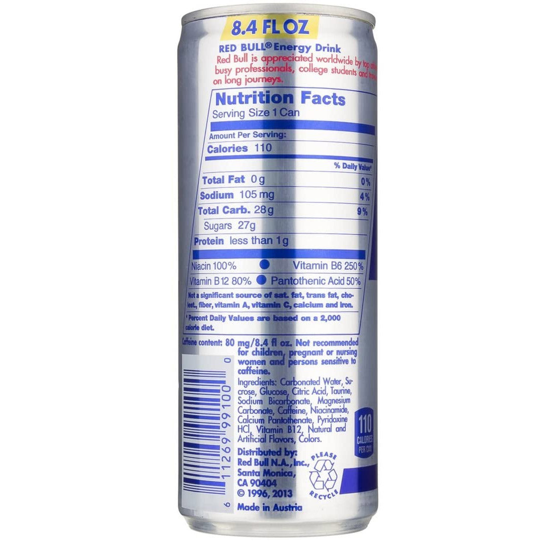 Red Bull Energy Stash Can - Quantum Scientific Glass