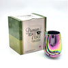 Premium Roast & Toast Ceramic Stemless Wine Glass Pipe