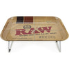 RAW Rolling Tray with Foldable Legs - Classic Organic Hemp