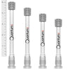 Quantum Sci Glass Downstem - Clear Matrix - Quantum Scientific Glass