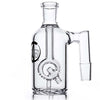 Quantum Sci 18mm Ash Catcher with Q Percolator 90 Angled - Quantum Scientific Glass
