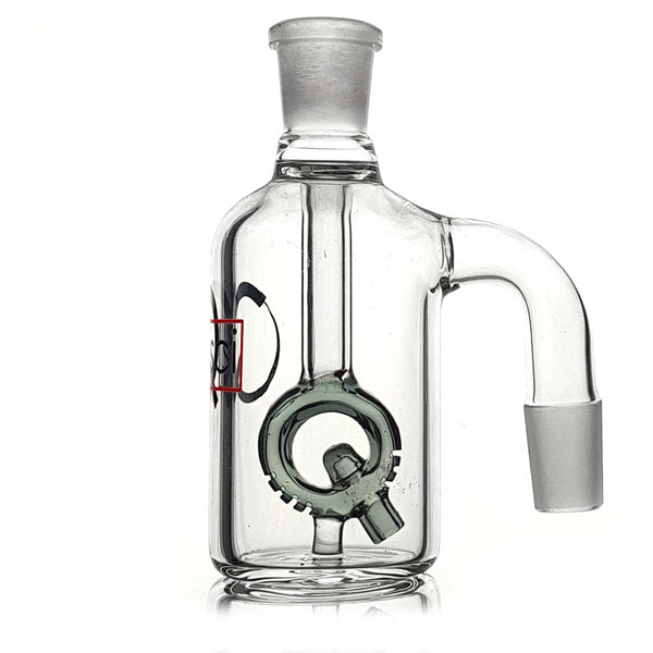 Quantum Sci 18mm Ash Catcher with Q Percolator Curved