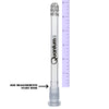 Quantum Sci 6 inch Glass Downstem - 14mm - Clear - Quantum Scientific Glass