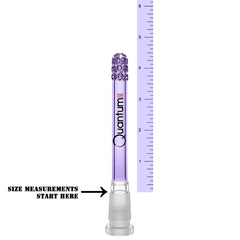 Quantum Sci Glass Downstem - Purple