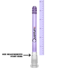 Quantum Sci Glass Downstem - Purple
