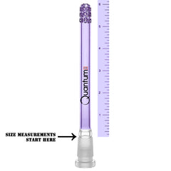 Quantum Sci Glass Downstem - Purple