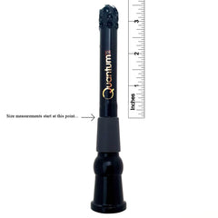 Quantum Sci Glass Downstem - Black 18mm female