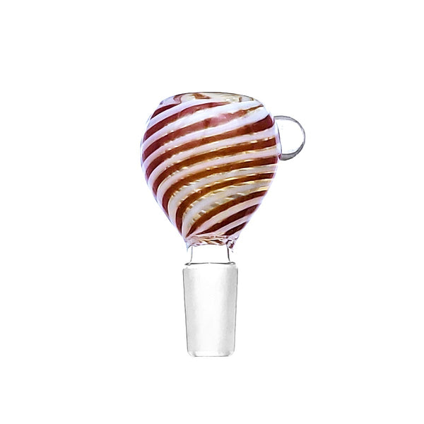 Striped Glass Bowl