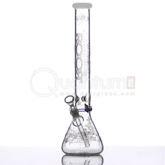 ROOR Strain LIMITED EDITION 50x5 18" Beaker Water Pipe - White Widow
