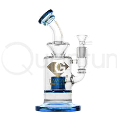 Diamond Glass Gold 8" Banger Hanger Rig