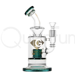 Diamond Glass Gold 8" Banger Hanger Rig