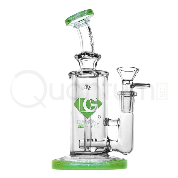 Diamond Gold Glass 7" Stemless Incycler