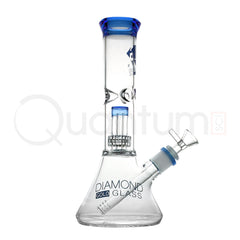 Diamond Gold Glass 11" Beaker