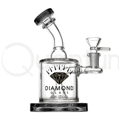 Diamond Gold Glass 7" Banger Hanger