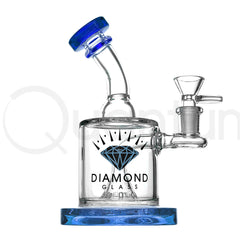 Diamond Gold Glass 7" Banger Hanger