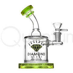 Diamond Gold Glass 7" Banger Hanger