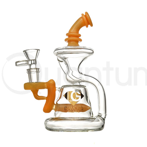 Diamond Gold Glass 6" Incycler