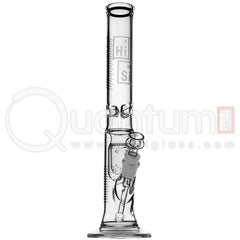 HiSi 16" Straight Glass Bong Junior Double U Perc USJ2