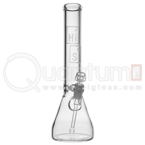 HiSi 15" 50x5 Glass Beaker Bong